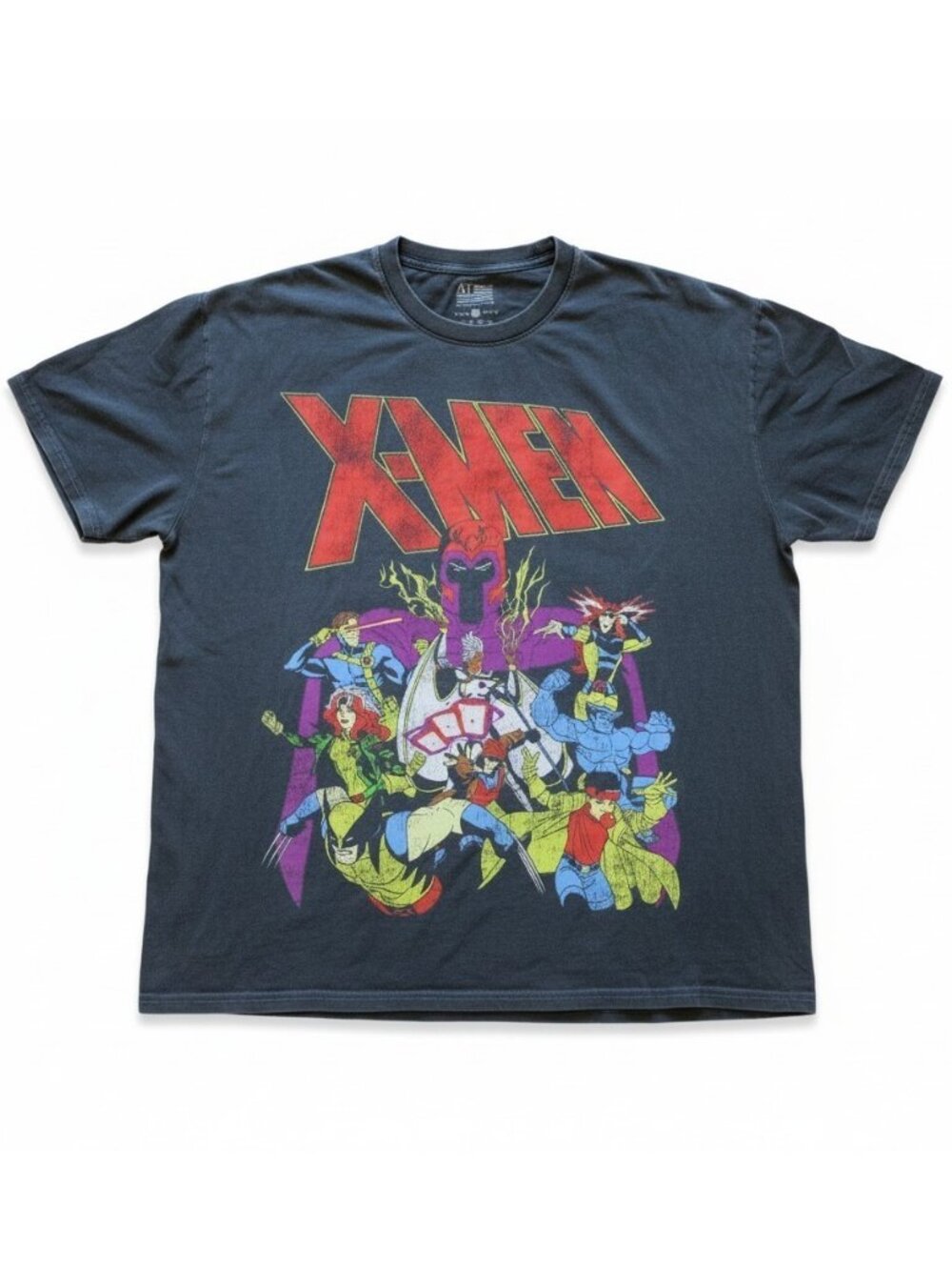 America Thrift X-Men Marvel Characters Exclusive Vintage Style Tee Oversized XL